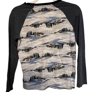 Old Navy Kids Long Sleeve Shirt - Black and White